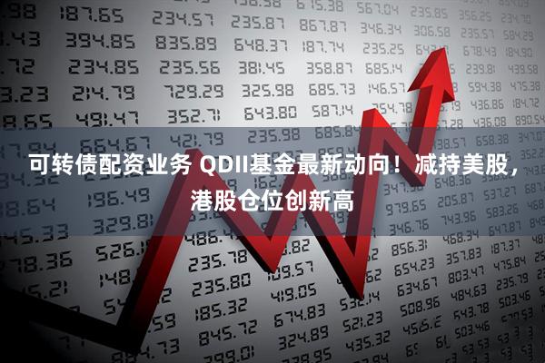 可转债配资业务 QDII基金最新动向！减持美股，港股仓位创新高